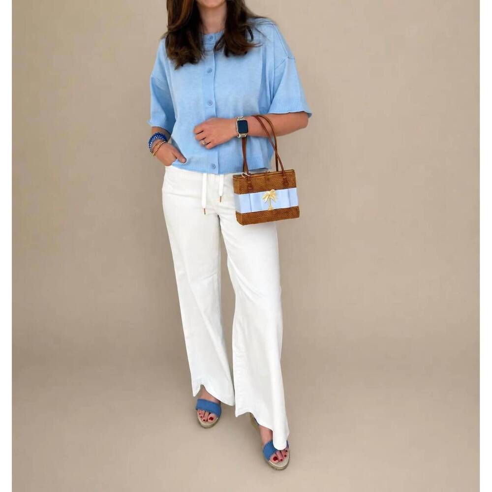 NEW COTIERRA favorite cardigan in light blue